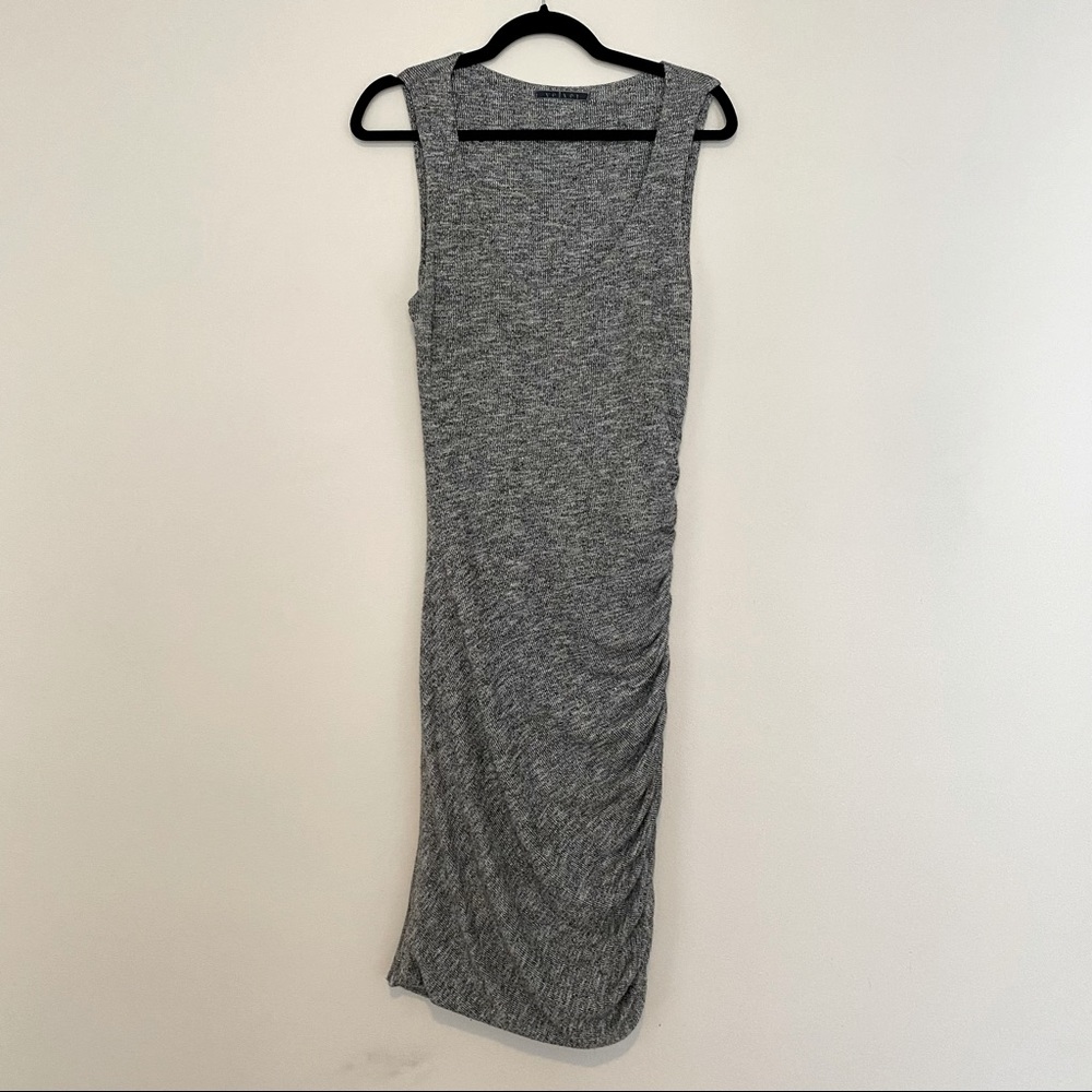 Fantastic Gray metallic knit dress by Velvet